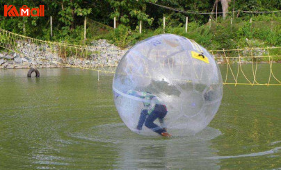 zorb hamster ball is pretty enjoyable